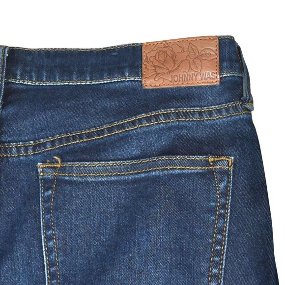 Johnny Was Jeans Womens 27 Skinny Stretch Denim Mid Rise Slim Cut  *With Flaw* - Picture 4 of 11